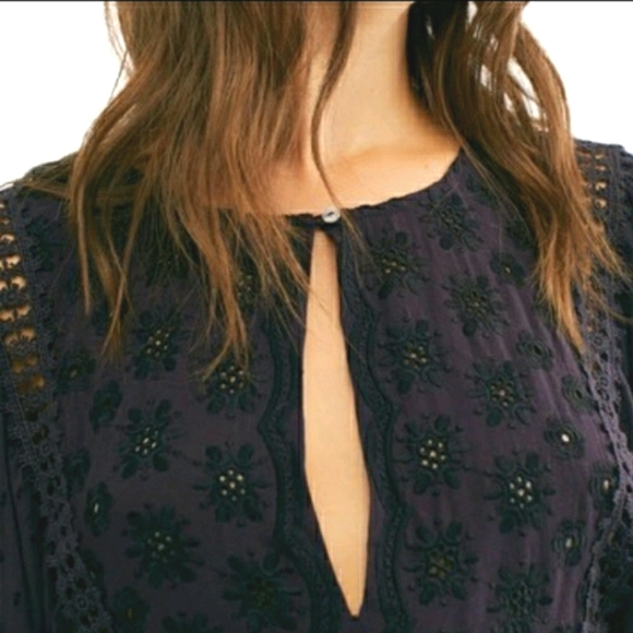Free People | Embroidered Tunic Dress - Picture 3 of 15